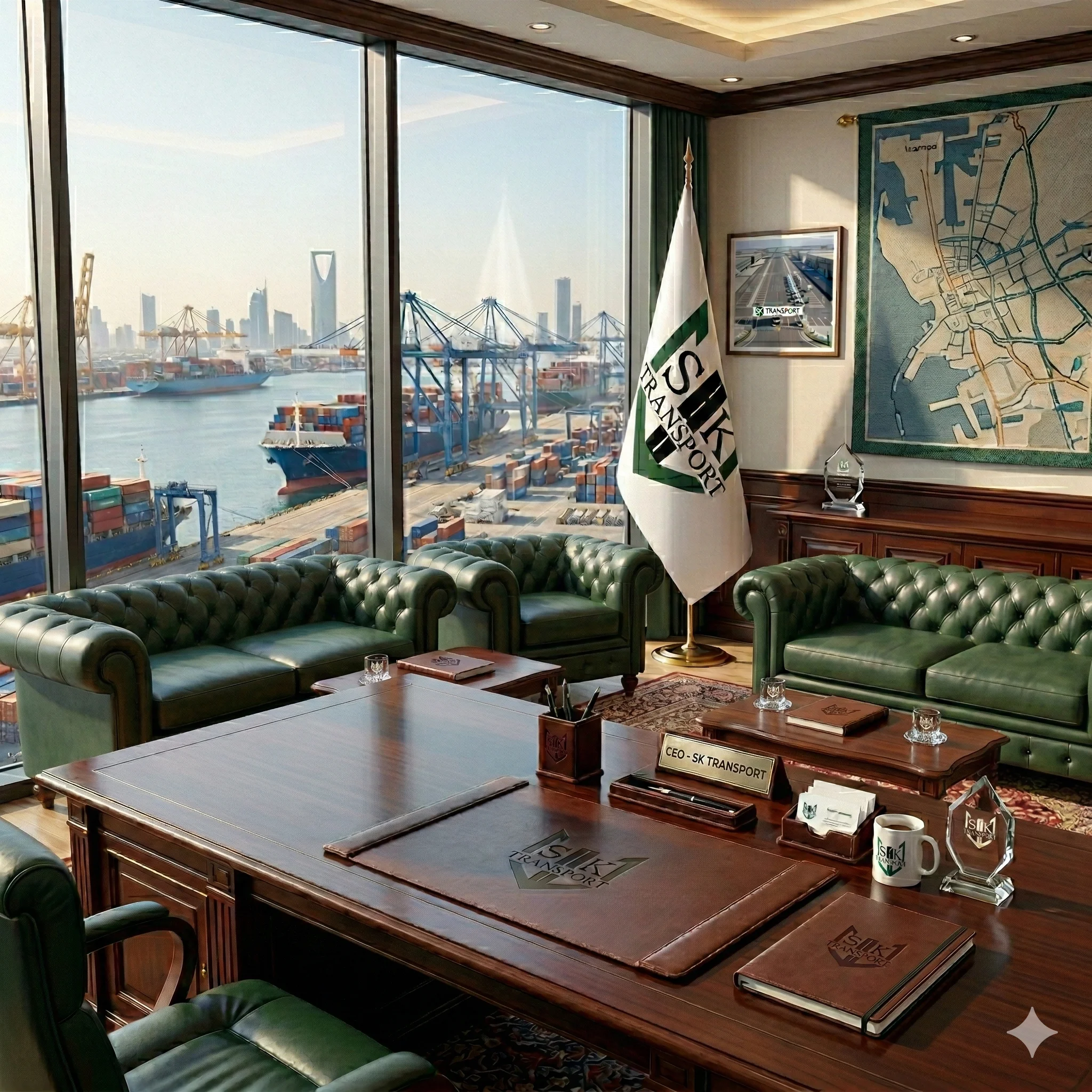 مقر مؤسسة سنارة الخليج للنقليات